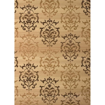 Rlm Distribution 5 ft. 3 in. x 7 ft. 2 in. Dallas Countess Area Rug, Ivory HO2625515